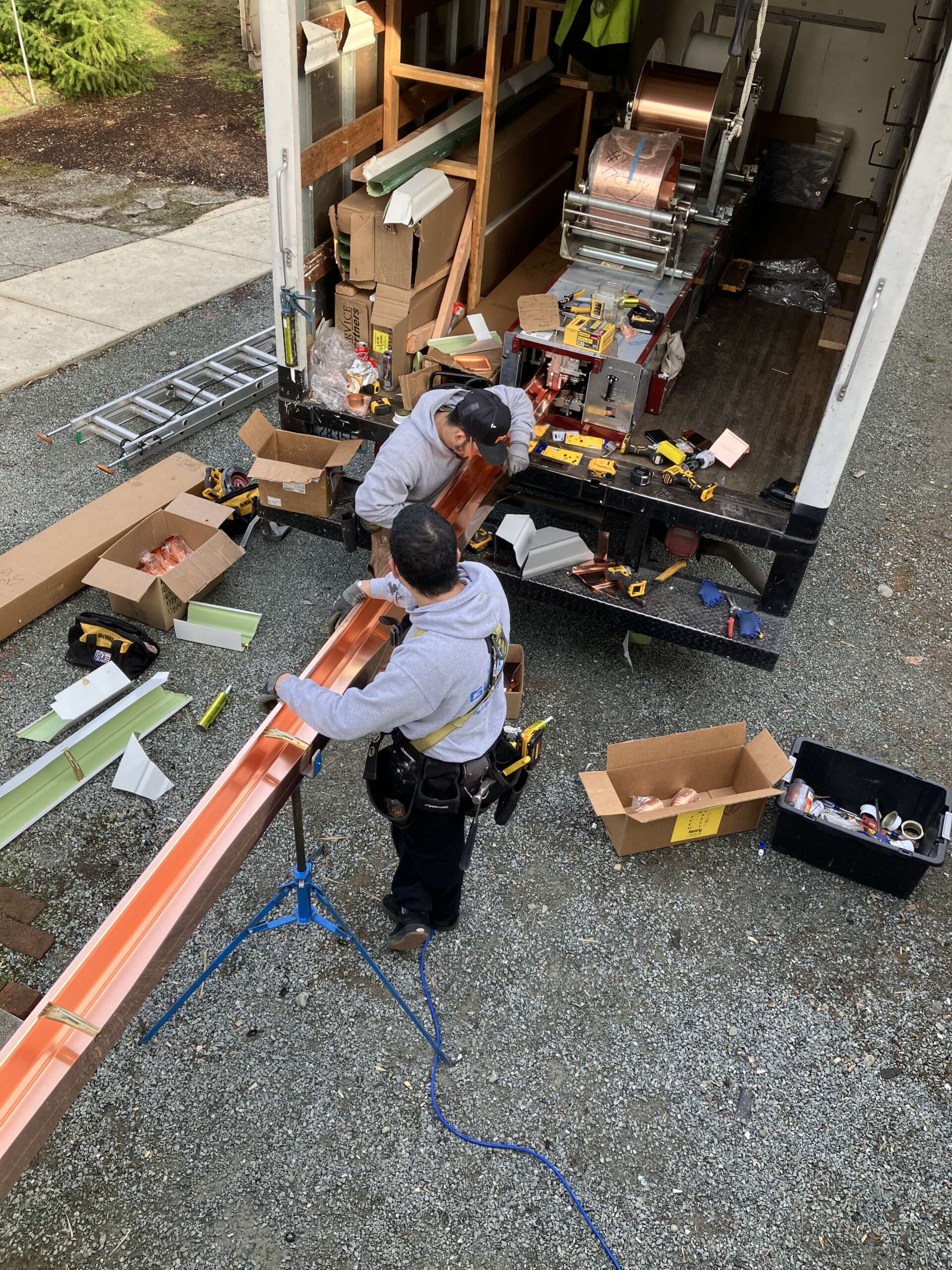 Enumclaw Copper Gutters